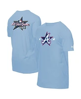 New Era Men's Light Blue Atlanta Braves 2025 Mlb All-Star Game Workout T-Shirt