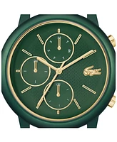 Lacoste Men's Green Silicone Strap Watch, 42mm