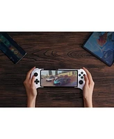 8Bitdo Ultimate Bluetooth Mobile Gaming Controller for Android with Hall Effect Joysticks and Triggers - White