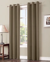 Sun Zero Preston Energy Saving Blackout Grommet Curtain Panel