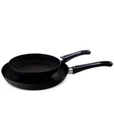 Scanpan Classic 8" and 10.25" Nonstick 2-Piece Fry Pan Set, Black