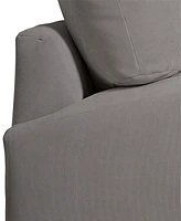 Closeout! Rhyder 5-Pc. Fabric Sectional Sofa with Armless Chair, Created for Macy's