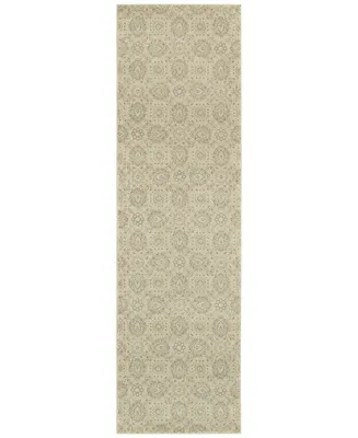 Jhb Design Tidewater Meridian 2'3" x 7'6" Runner Rug