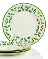 Lenox Holiday 4 Pc. Melamine Dinner Plate Set