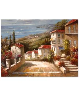 Home In Tuscany Canvas Print By Joval