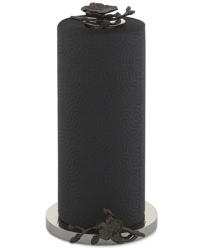 Michael Aram Black Orchid Collection Paper Towel Holder