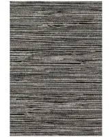 Closeout! Loloi Emory Eb-02 Gray/Black 2'5" x 7'7" Runner Area Rug