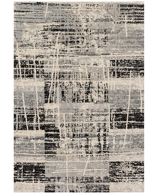 Closeout! Loloi Emory Eb-06 Gray/Multi 2'5" x 7'7" Runner Area Rug