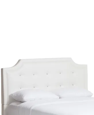 Ashima Modern Full Bed with Upholstered Headboard