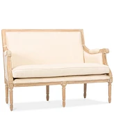 Ashtin Linen Traditional French Loveseat