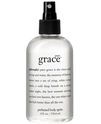 philosophy pure grace all over body spritz, 8 oz.