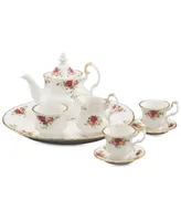 Royal Albert Serveware, Old Country Roses 9 Piece Mini Tea Set