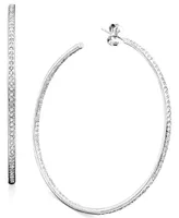 Eliot Danori Inside Out 2" Medium Hoop Earrings , Created for Macy's