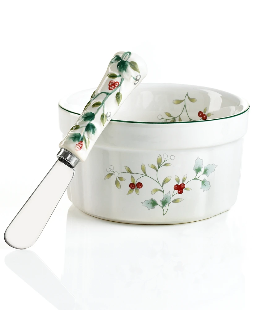 Winterberry Dip & Spreader Set