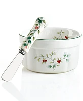 Winterberry Dip & Spreader Set