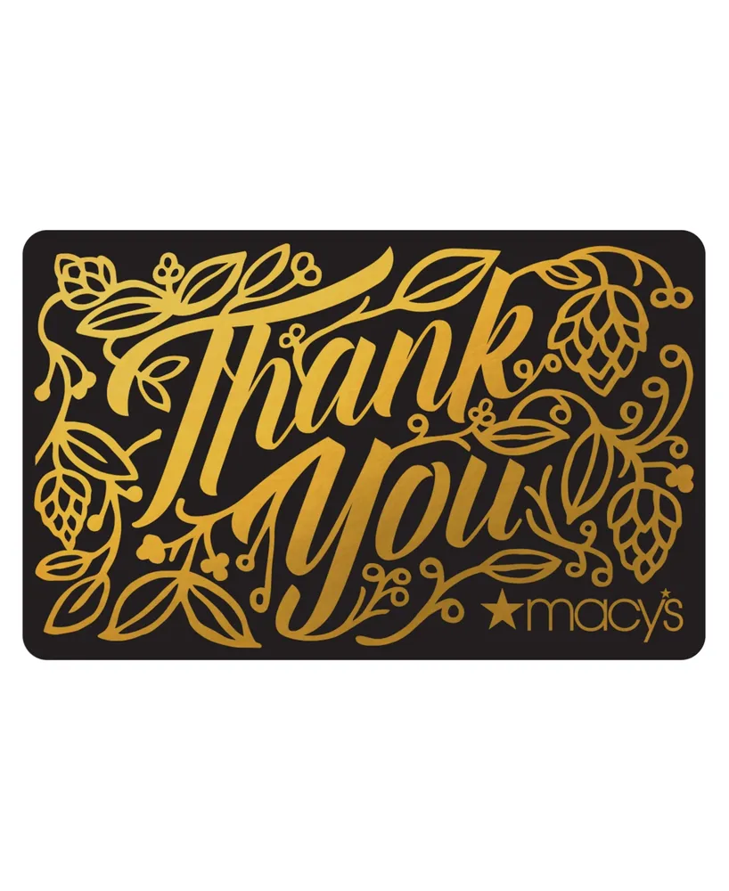Thank You E-Gift Card