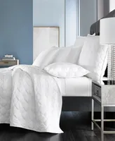 Hotel Collection Basic Cane Quilted Coverlet, Twin, Created for Macy's
