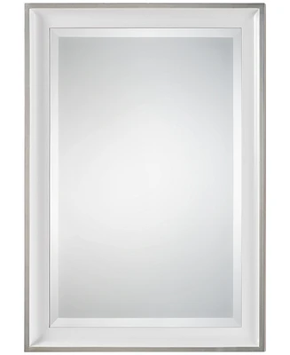 Uttermost Lahvahn White Silver Mirror