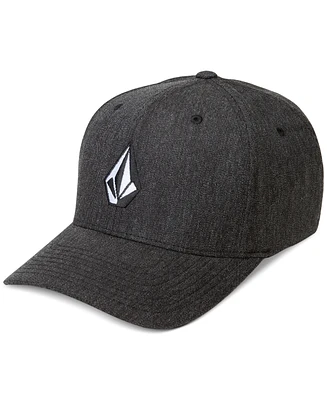 Volcom Men's Flex-Fit Heathered Logo Hat