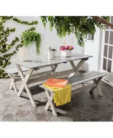 Eliana Outdoor 3-Pc. Picnic Dining Table Set