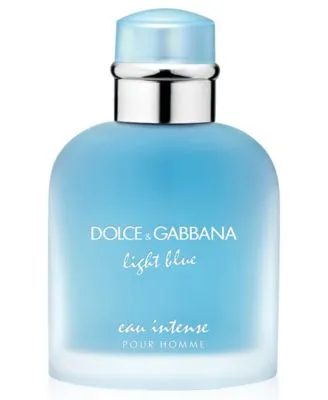 Dolce Gabbana Light Blue Eau Intense Pour Homme Eau De Parfum Fragrance Collection