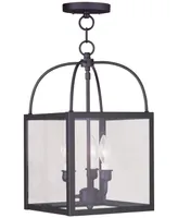 Livex Milford 3 Light Semi Flush