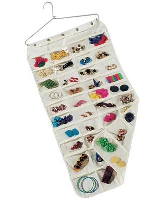 Household Essentials 80-Pocket Hanging Jewelry Organizer