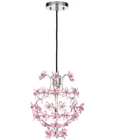 Safavieh Raz Floral Chrome Pendant