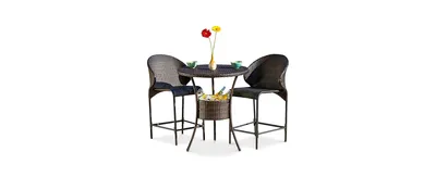 Gerren 5-Pc. Bistro Bar Set with Ice Pail