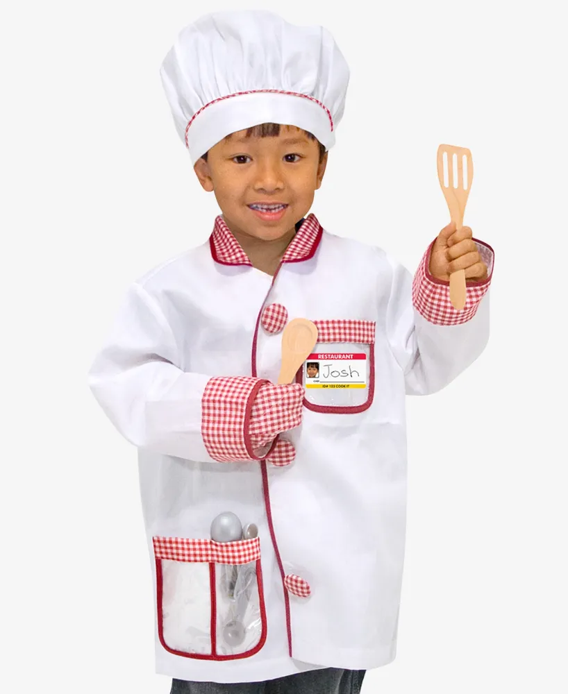 Melissa & Doug Kids Costume, Chef Role Play Costume Set