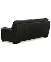 Myars 91" Leather Sofa, Created for Macy's