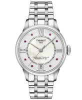 Tissot Women's Swiss Automatic Chemin De Tourelle Stainless Steel Bracelet Watch 32mm