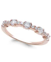 Diamond Band (1/2 ct. t.w.) in 14k Gold, Rose Gold or White Gold