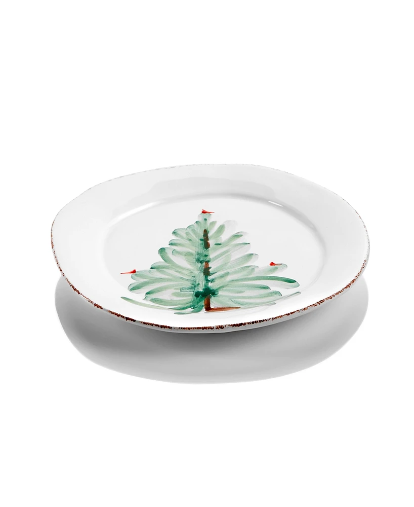 Vietri Lastra Holiday Canape Plate