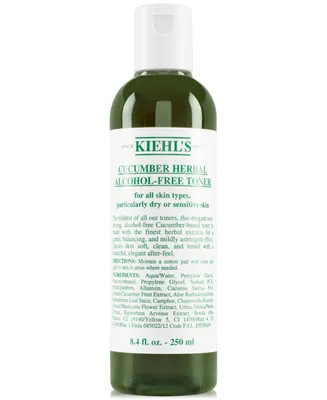 Kiehl's Since 1851 Cucumber Herbal Alcohol-Free Toner, 8.4