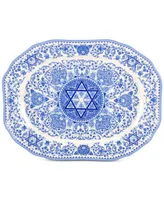 Spode Hanukkah Oval Platter