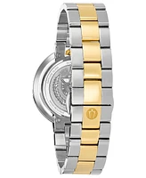 Bulova Women's Rubaiyat Diamond (1/4 ct. t.w.) Two-Tone Stainless Steel Bracelet Watch 35mm