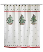 Spode Christmas Tree Shower Curtain