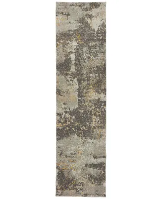 Jhb Design Strata Cupric 2'3" x 8' Runner Area Rug