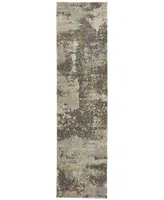 Jhb Design Strata Cupric 2'3" x 8' Runner Area Rug