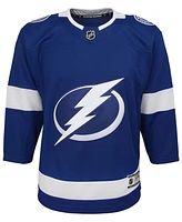 Authentic Nhl Apparel Steven Stamkos Tampa Bay Lightning Premier Player Jersey, Big Boys (8-20)