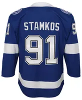 Authentic Nhl Apparel Steven Stamkos Tampa Bay Lightning Premier Player Jersey, Big Boys (8-20)