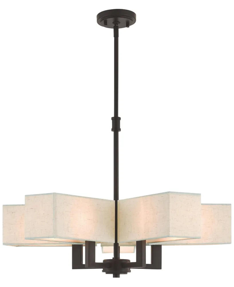 Livex Rubix 5-Light Chandelier