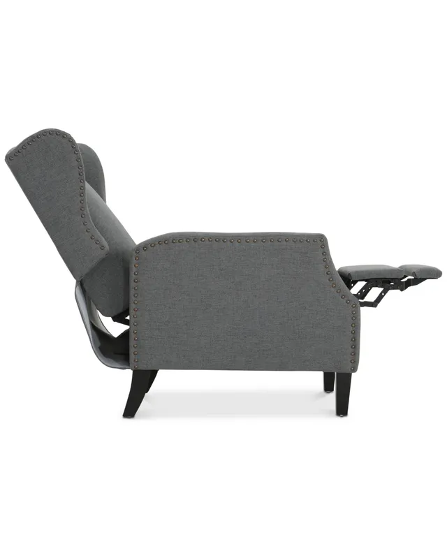 Leeah Leather Pushback Recliner