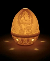 Lladro Collectible Figurine, Lord Ganesha Lithophane Candle Holder