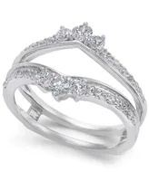 Diamond Enhancer Ring Guard (5/8 ct. t.w.) in 14k White Gold