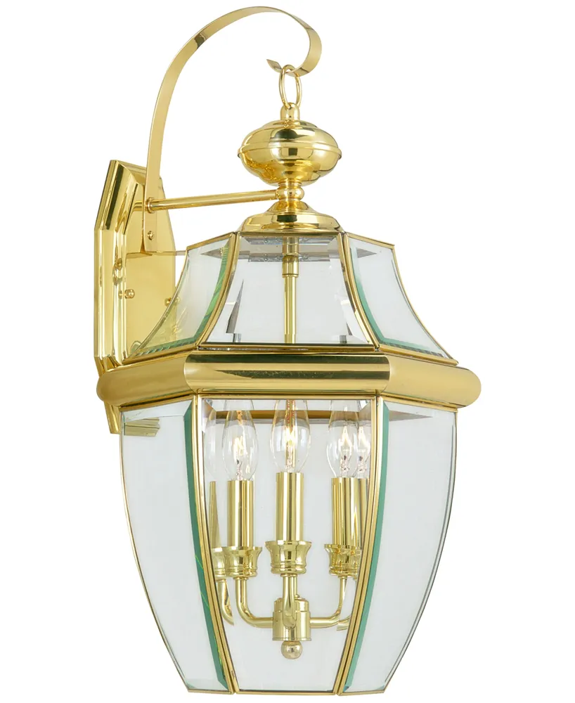 Livex Monterey 3-Light Outdoor Lantern