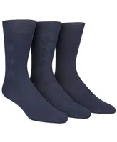 Calvin Klein Men's Socks, Rayon Dress Socks 3 Pack