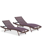 Jordan Outdoor Chaise Lounge (Set Of 2)