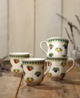 Villeroy & Boch French Garden 4-Pc. Mug Set, Created for Macy's